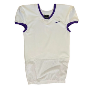Nike Vapor Untouchable Football Practice‎ Jersey White Purple LARGE - AO4800-110